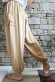 Basso Shirring Balloon Pant Sand 